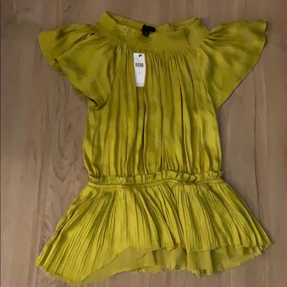 Current air mustard top